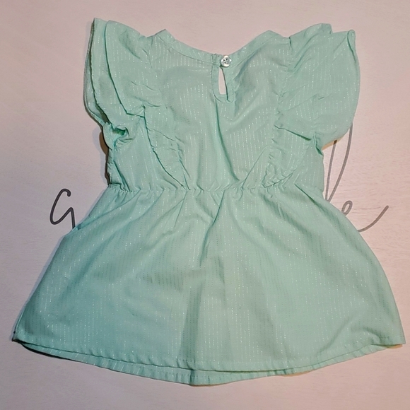 Nanette Lepore/Carters Spring Bundle: Mint Sleeveless Top and Bunny Long Sleeve - Picture 7 of 11